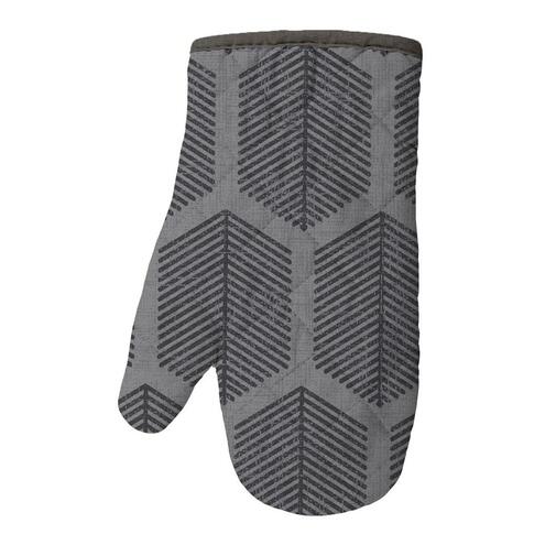 Прихватка-рукавица рогожка 18*28 Vse DOMA <A08408 Паттерн, рис 60213-1 > ArtCotton