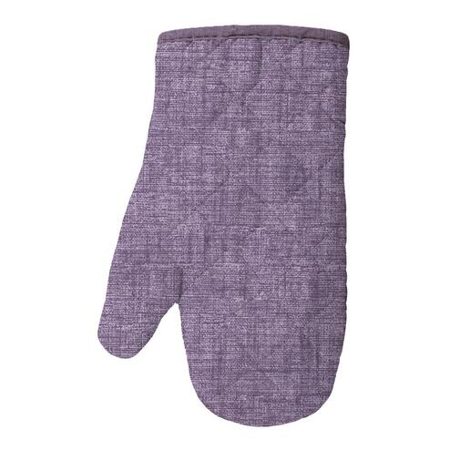 Прихватка-рукавица рогожка 18*28 Vse DOMA <A08413 Лаванда, рис 60008-17 > ArtCotton